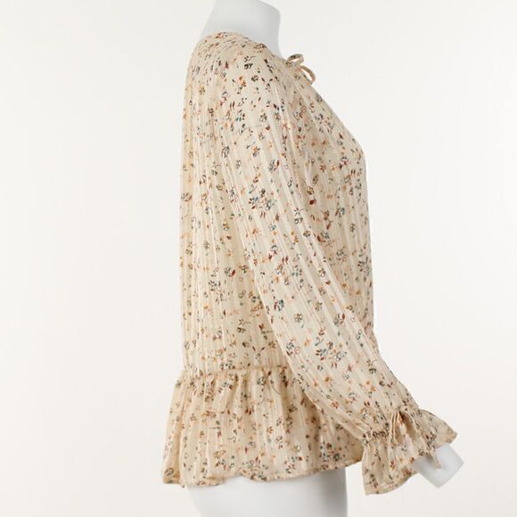 Riley & Rae Floral-Print Top - Picture 5 of 5